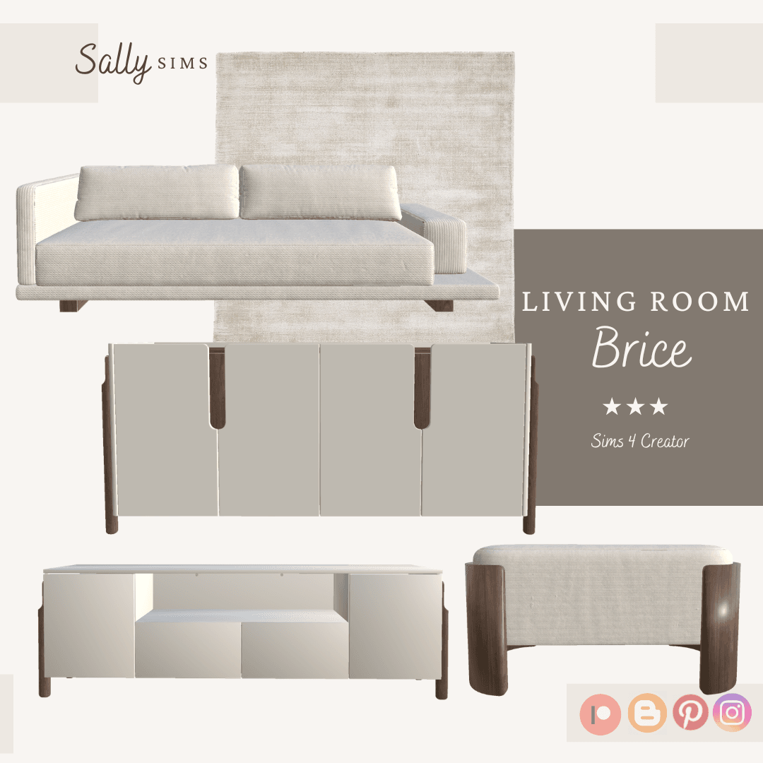 Набор для гостиной Living Room Brice